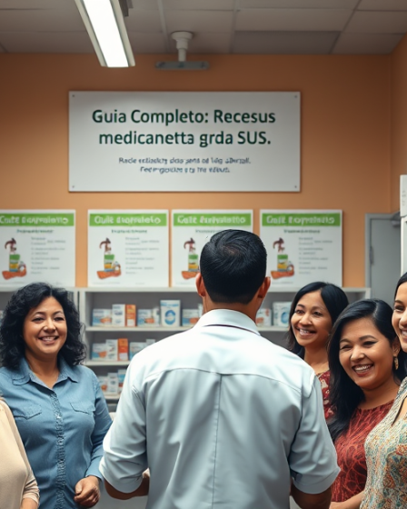 Imagem ilustrativa sobre como receber medicamentos gratuitos pelo SUS.