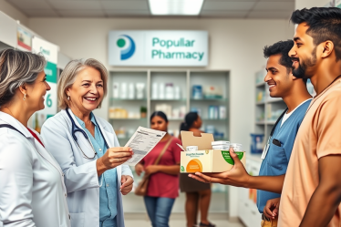 Imagem ilustrativa sobre como retirar medicamentos pelo SUS de forma gratuita.
