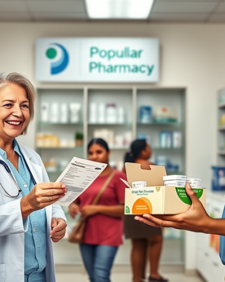 Imagem ilustrativa sobre como retirar medicamentos pelo SUS de forma gratuita.