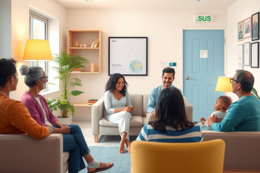 Imagem sobre Atendimento Psicológico Grátis no SUS com informações sobre serviços disponíveis.
