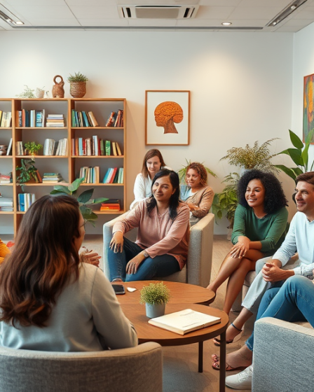 Imagem representativa de sessões de psicoterapia em clínicas-escola oferecendo apoio psicológico gratuito.