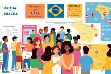 Imagem ilustrativa sobre serviços de saúde mental gratuitos disponíveis.