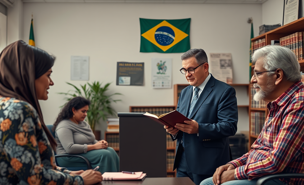 Imagem ilustrativa sobre Assistência Jurídica Gratuita no Brasil.