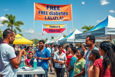 Imagem ilustrativa sobre a triagem gratuita para diabetes, representando a importância da prevenção e diagnóstico precoce.