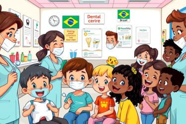 Atendimento odontológico gratuito para crianças em situação de vulnerabilidade social