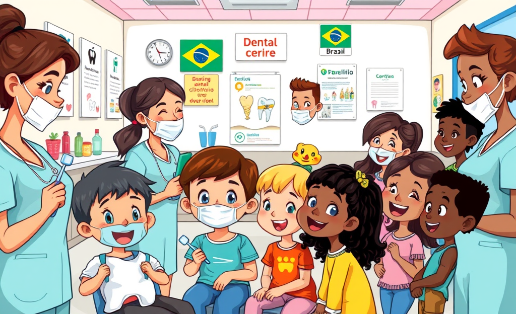 Atendimento odontológico gratuito para crianças em situação de vulnerabilidade social