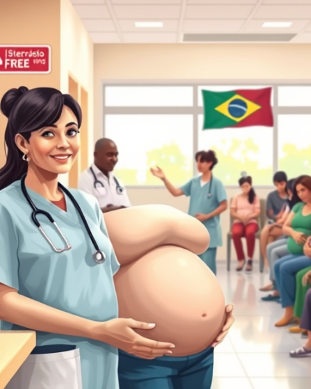 Imagem representativa da assistência a gestantes gratuita, destacando os serviços de saúde disponíveis no Brasil.
