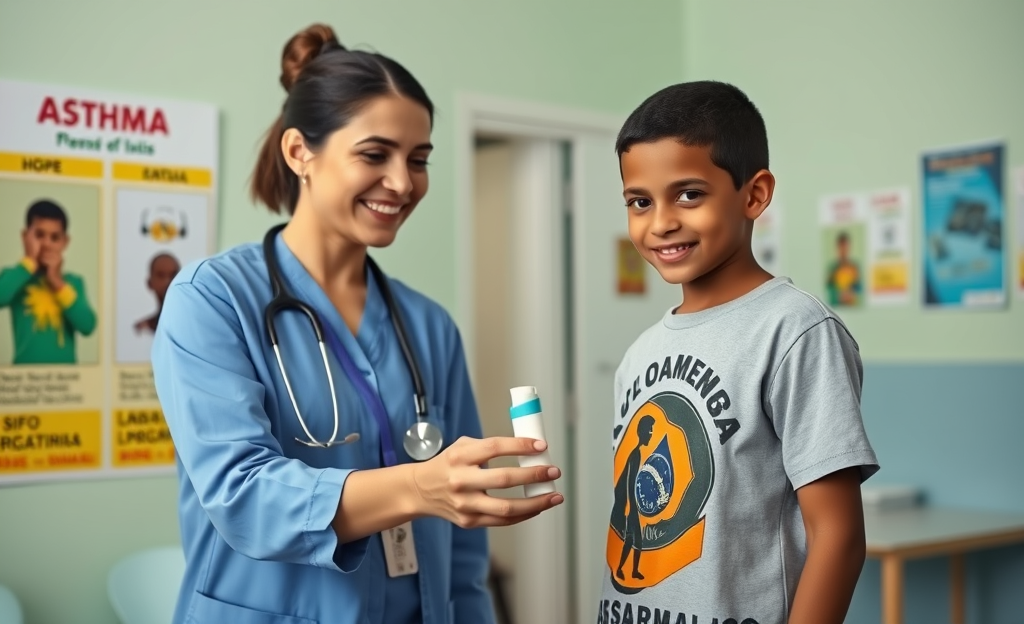 Tratamento gratuito de asma pelo SUS, medicamentos essenciais para asmáticos.