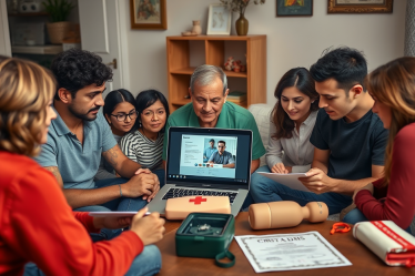 Imagem representativa do curso de Primeiros Socorros Gratuito, com destaque para a importância do aprendizado em emergências.