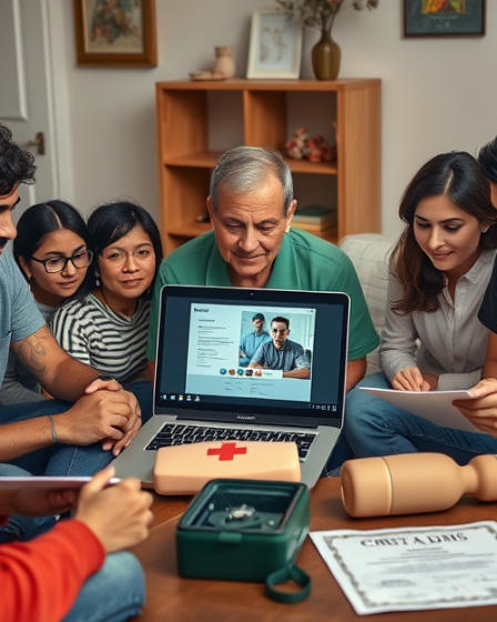 Imagem representativa do curso de Primeiros Socorros Gratuito, com destaque para a importância do aprendizado em emergências.