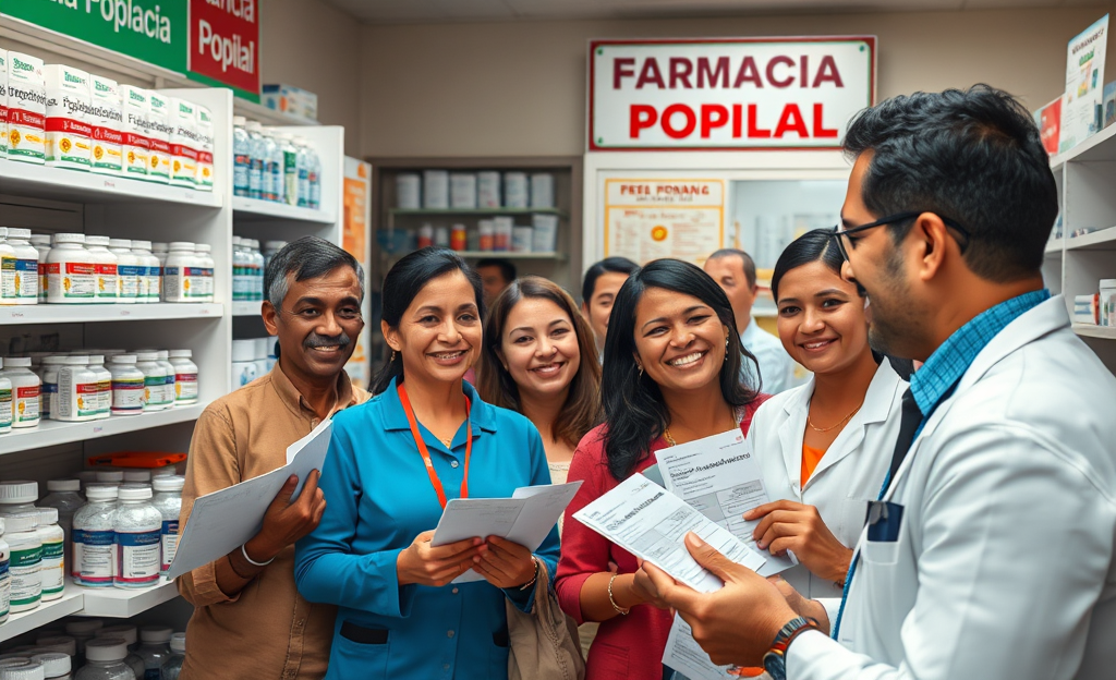 Imagem de um paciente recebendo tratamento gratuito para hipertensão no SUS.
