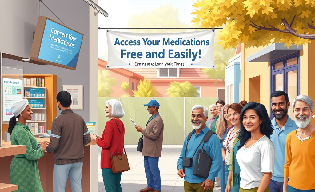 Imagem ilustrativa de medicamentos disponíveis pelo SUS.